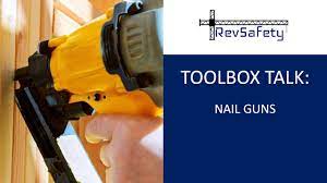 toolbox talk nail guns you