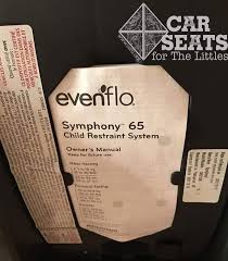 Evenflo Symphony Review Car Seats For