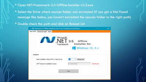 install net framework 3 5 offline on