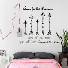 Buy Wall Decals Aim For The Moon Even