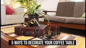 coffee table easy home decor ideas