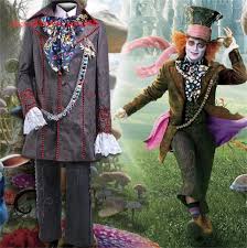 mad hatter cosplay suit costume jacket