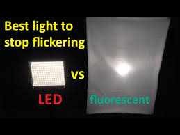 how to stop flickering lights in video