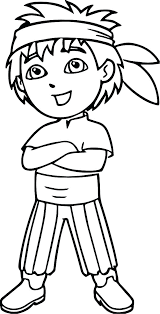 Dora Coloring Page Coloring Page Free Pages Kid The Explorer Man