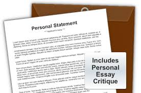 personal statement editing statement