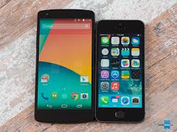 Google Nexus 5 Vs Apple Iphone 5s Phonearena