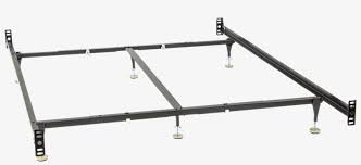 queenking bed rail frame w6 legs bed