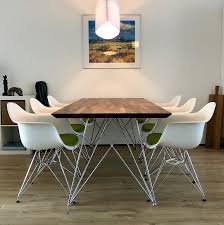 Hairpin Table Legs Incorporate The Mid
