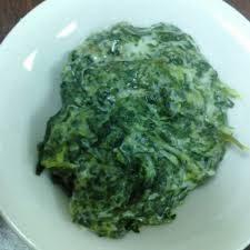 creamed spinach and nutrition facts