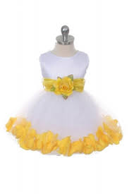 yellows flower dresses flower