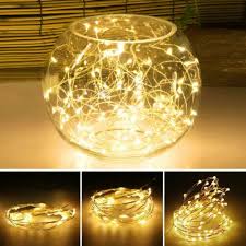 led copper wire string lights bright
