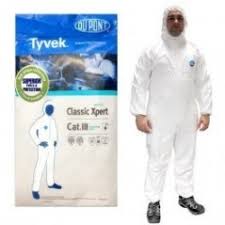 dupont tyvek disposable coveralls with