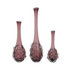 A B Home Ursula Glass Vases Set Of
