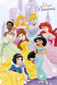 Poster Disney Princess 7 Princess