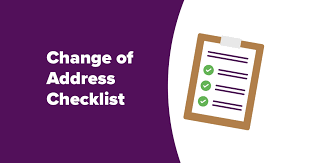 If you have given notice of intent to marry and want to notify the home office of your change of address by post, you must send a letter and the necessary. Change Of Address Checklist Who To Notify When Moving