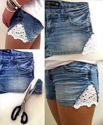 Perfect Diy Shorts Redesign Projects Diy Shorts Diy Summer Clothes  gambar png