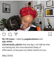 .as possible chimamanda adichie confirms she & her hubby welcomed their daughter weeks back in july 2015 bn brought you the scoop that literary genius chimamanda adichie and her. Chimamanda Ngozi Adichie Hails Her Daughter In Igbo And She Responds In Adorable Video