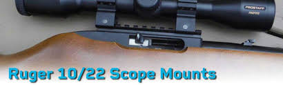 ruger 10 22 scope mount on