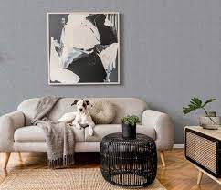 Grey Linen Wallpaper 1009910 Buy Now