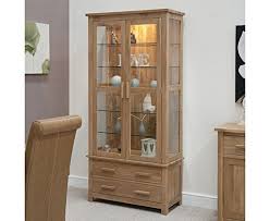 Teak And Glass Display Cabinet
