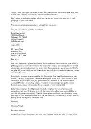 Download Example Of An Cover Letter For A Job Widy site