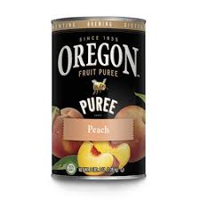peach puree 49 oz oregon fruit