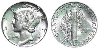 1944 Mercury Silver Dime Coin Value Prices Photos Info