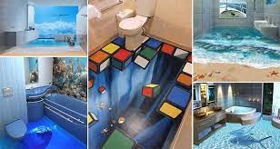This is the only idea that i'm featuring here that i've actually tried myself and i'm 100% a convert. 13 3d Bathroom Floor Designs That Will Mess With Your Mind
