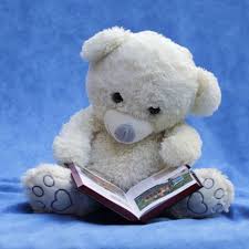 Free picture: book, child, cuddly, paws, plush, read, sit, stuffed, toy,  teddy, bear