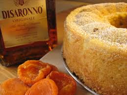 almond apricot pound cake with amaretto