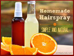 diy hair spray simple natural homemade