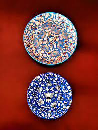 Blue White Handcrafted Wall Plates