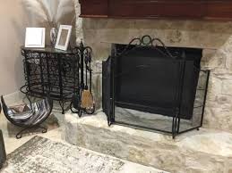 Dallas For Fireplace Screen