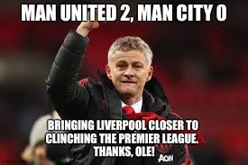 Man utd v's liverpool, 12 pack in the fridge, mother's cooking a full roast dinner and sending it up city of liverpool: Liverpool Thanks Ole Imgflip