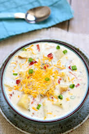 sour cream potato bacon soup