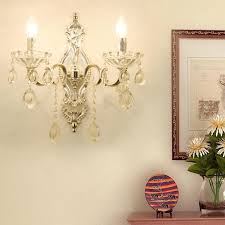 European Wall Lamp Crystal Wall Sconce