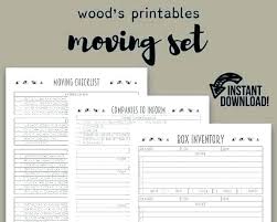 Internal Office Move Checklist Template Moving Templates For