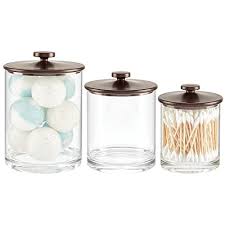 Mdesign Plastic Apothecary Canister Jar