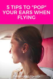 On some airlines, cabin crew may give out boiled lollies when the plane comes into land. How To Pop Your Ears After A Flight Flying Comfortably How To Pop Ears Tips Air Travel Tips