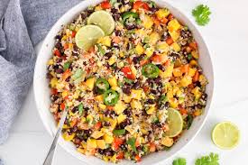 brown rice and quinoa salad