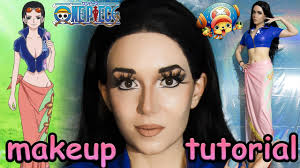 nico robin cosplay makeup tutorial