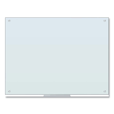 Glass Dry Erase Board 47 X 35 White