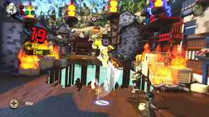 LEGO NINJAGO Movie Video Game - Chapter Four Garmadon Returns | Ninjago  City Beach - YouTube
