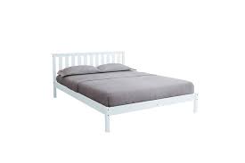 Bed sizes and mattress sizes vary from country to country. Wooden Bed Frame Double Size Mattress Base Pine Platform Bedroom Furniture White Kogan Com