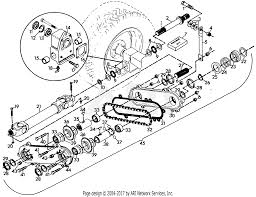 tractor parts diagram for rear pto