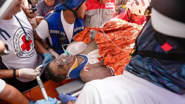 Video: Sobreviviente de terremotos en Venezuela es rescatado tras ocho días bajo los escombros - Última Hora | Noticias de Paraguay y el mundo, las 24 horas. Noticias nacionales e internacionales, deportes,
