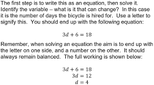 linear equations word problems
