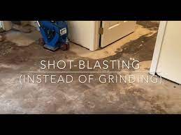choosing shot blasting instead of floor