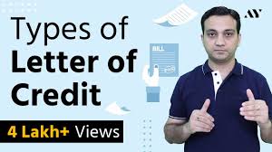 types of letter of credit lc hindi