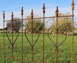 Wrought Iron Garden Border Fencing